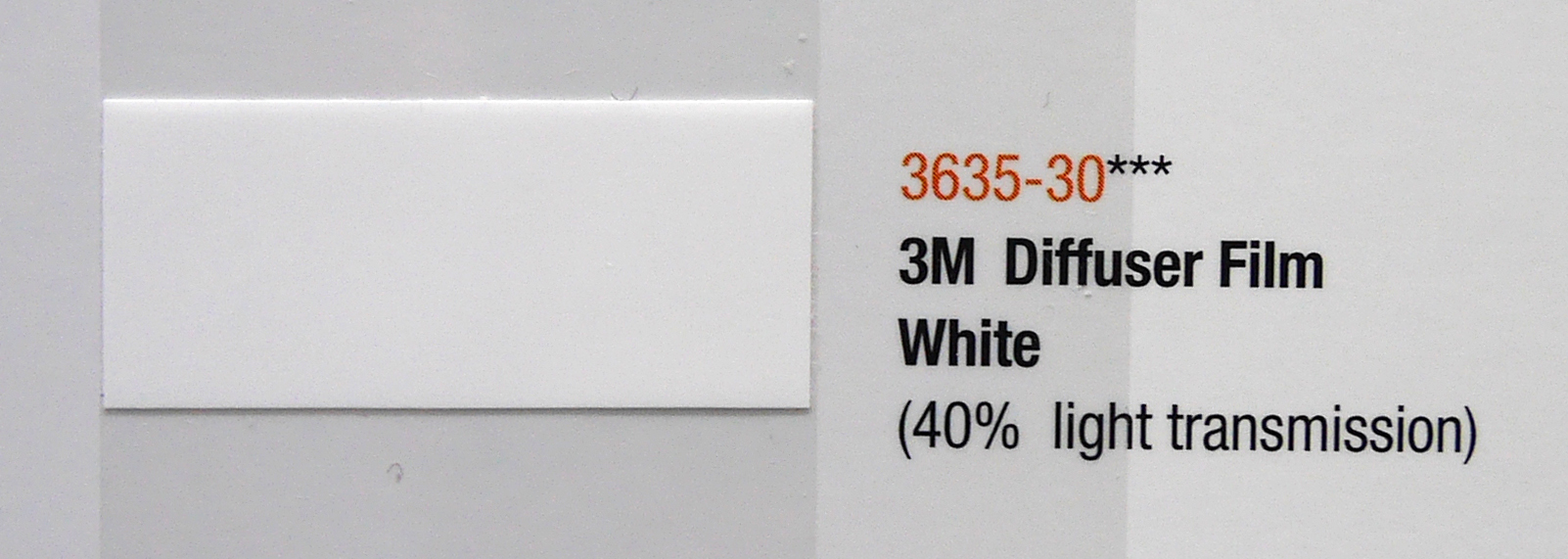 363530 3M Diffuser Film White Tanabutr