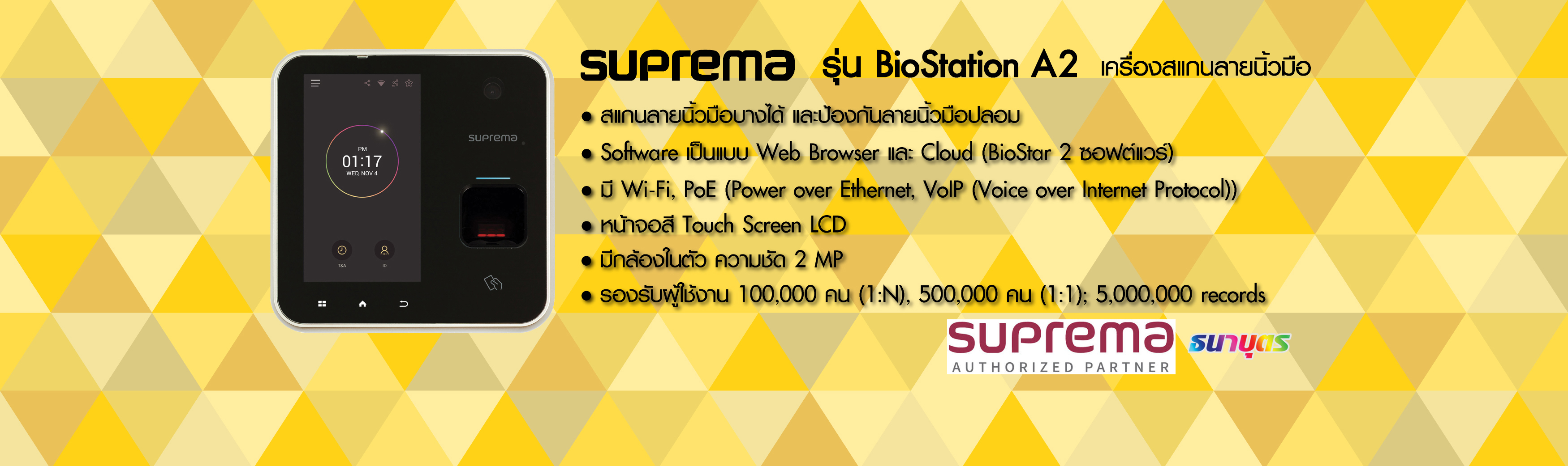 Suprema BioStation A2