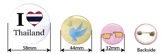 Tanabutr's Badge size