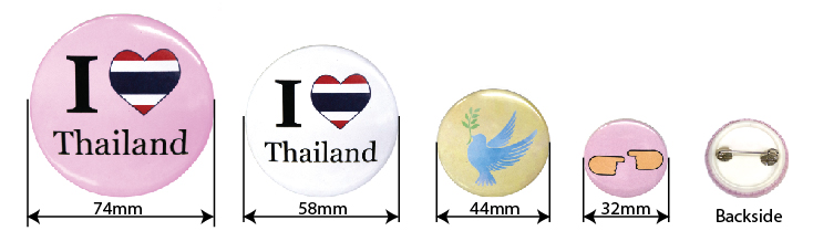 Tanabutr's Badge size
