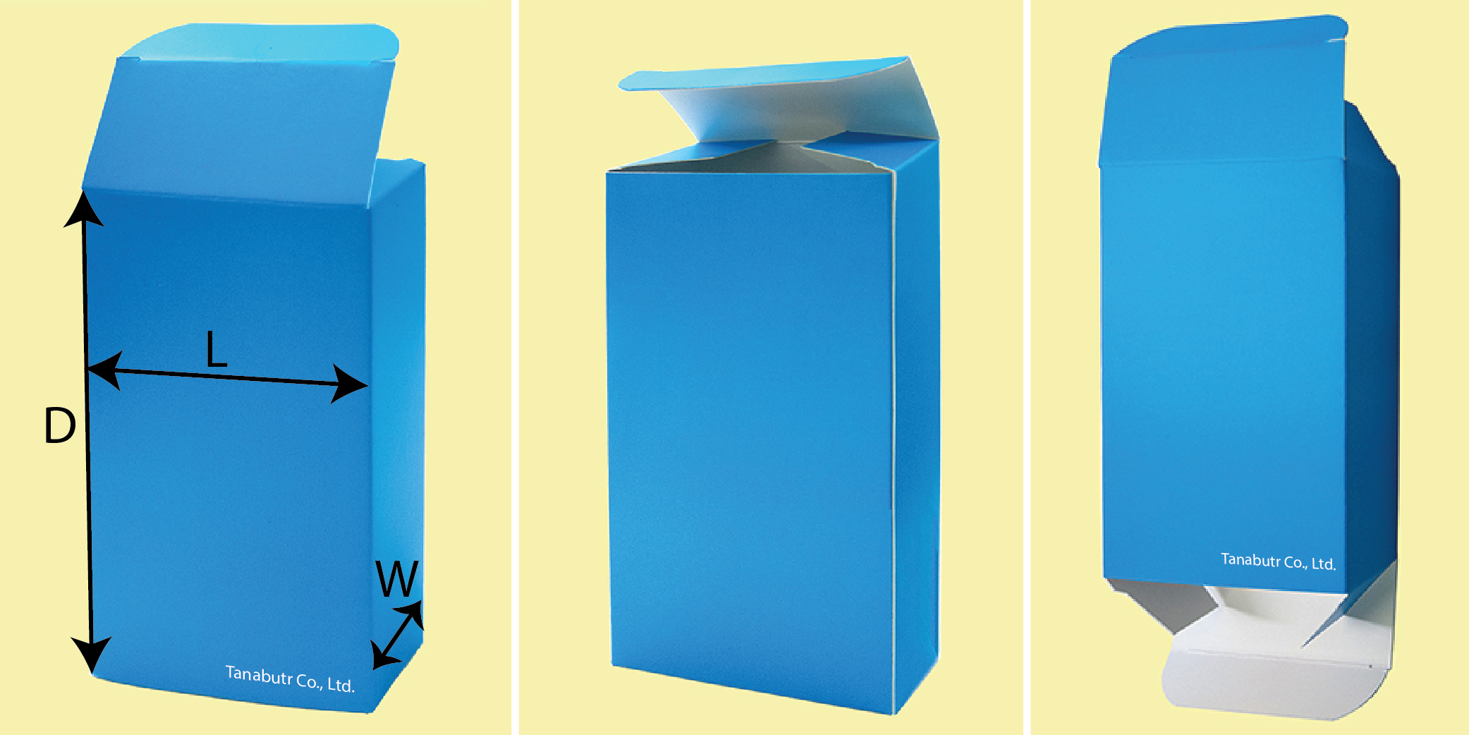 Reverse Tuck End box