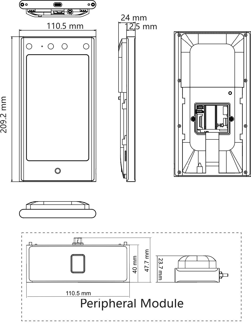 DS-K1T673DX-1