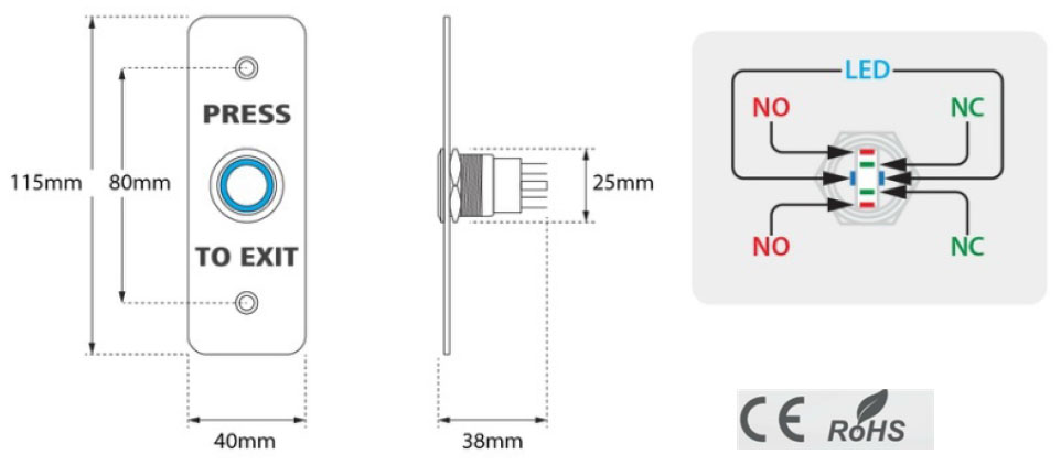 Exitbutton-ES84022L-P4