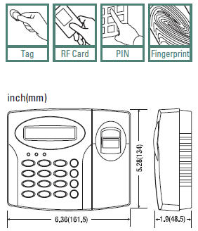 Finger006SR-Dimension