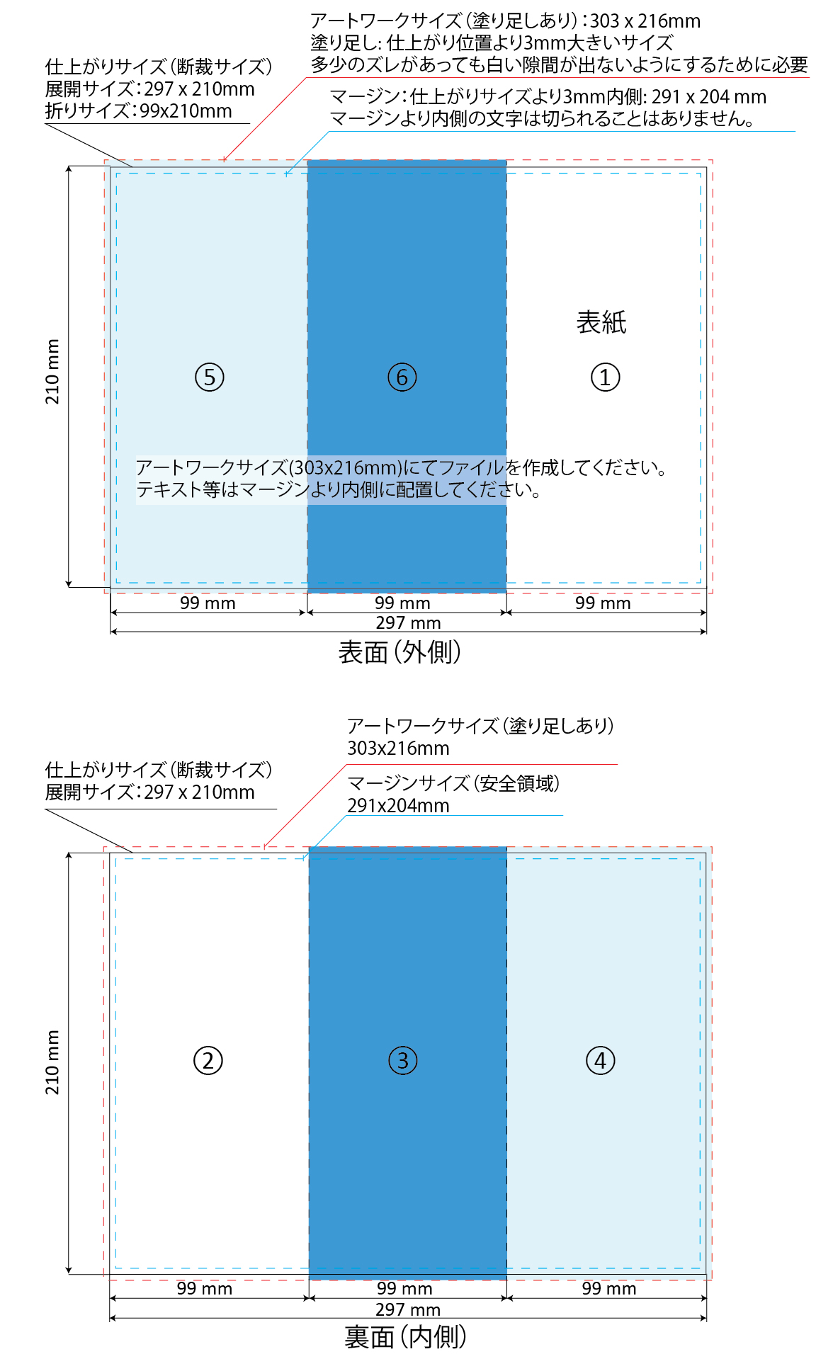 A4 Z fold